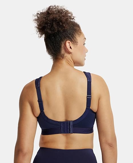 Jockey MI11 Plus Size Wirefree Sports Bra – Full Coverage with StayFresh Microfiber